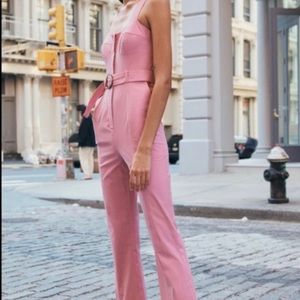 Zara Pink Jumpsuit